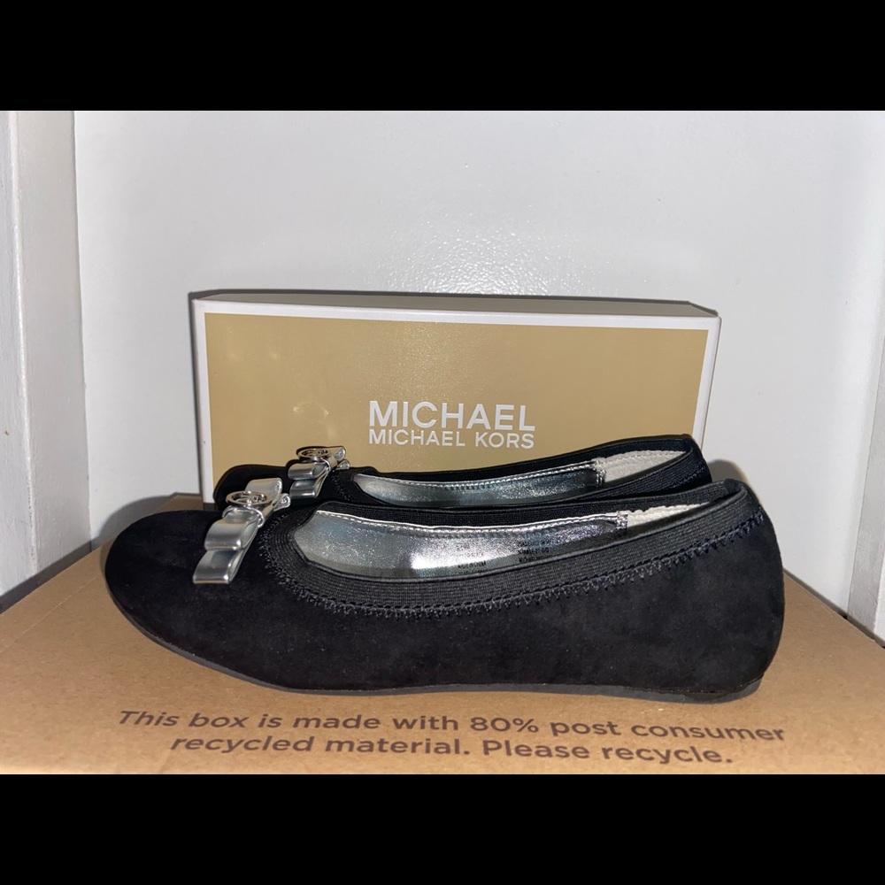 Black Micheal Kors flats